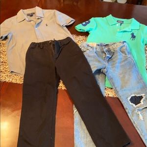 Boys Ralph Lauren Pants and Shirts